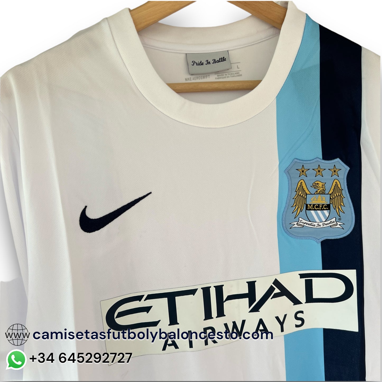 Camiseta Manchester City 2013-2014 Alternativa