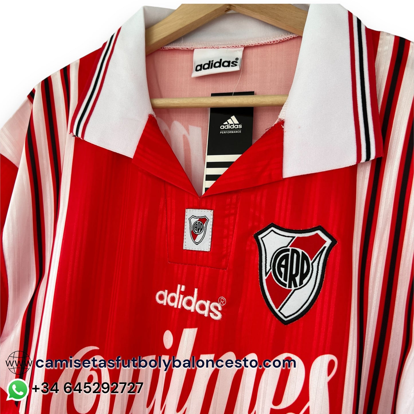 Camiseta River Plate 1995-1996 Visitante