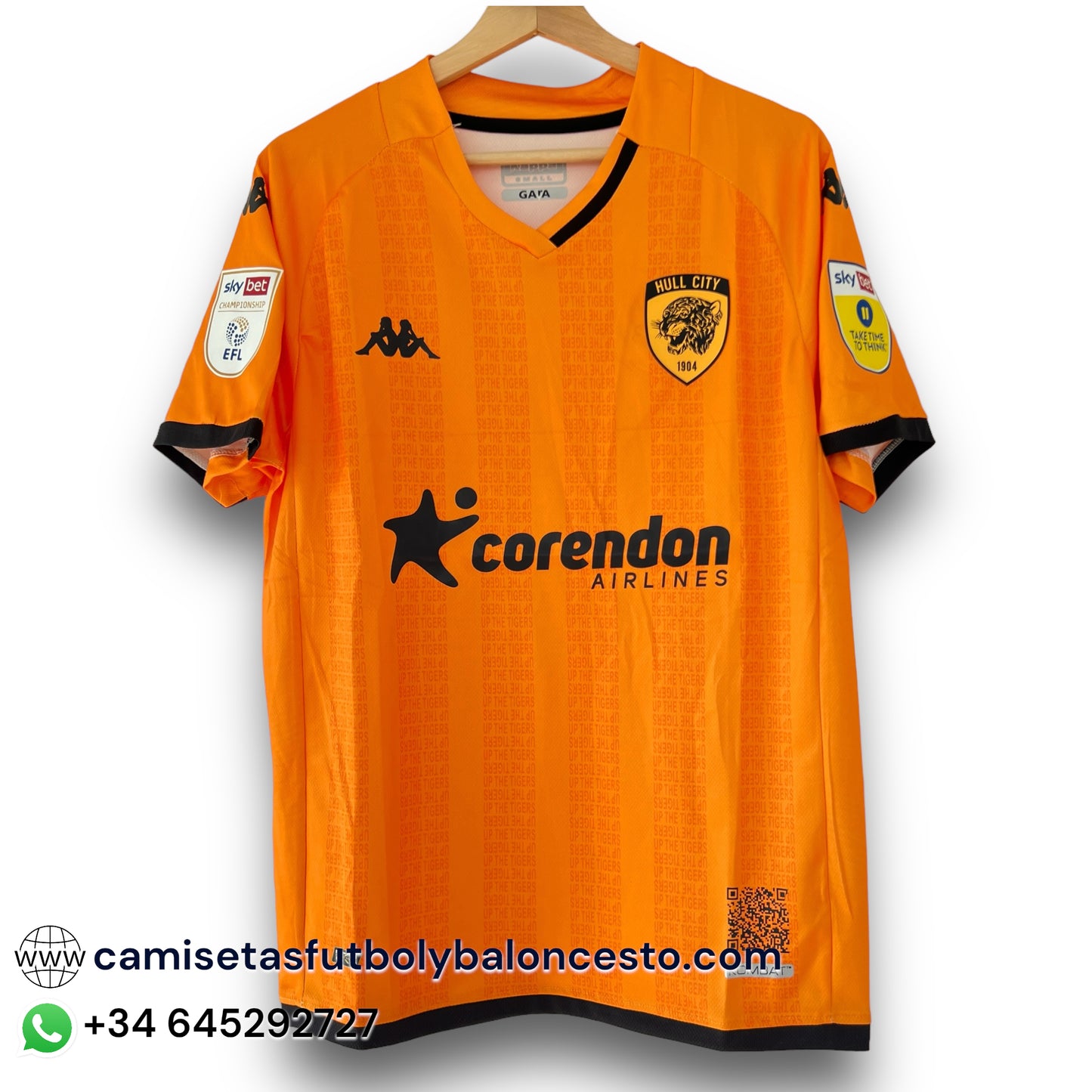 Camiseta Hull City 2023-2024 Visitante