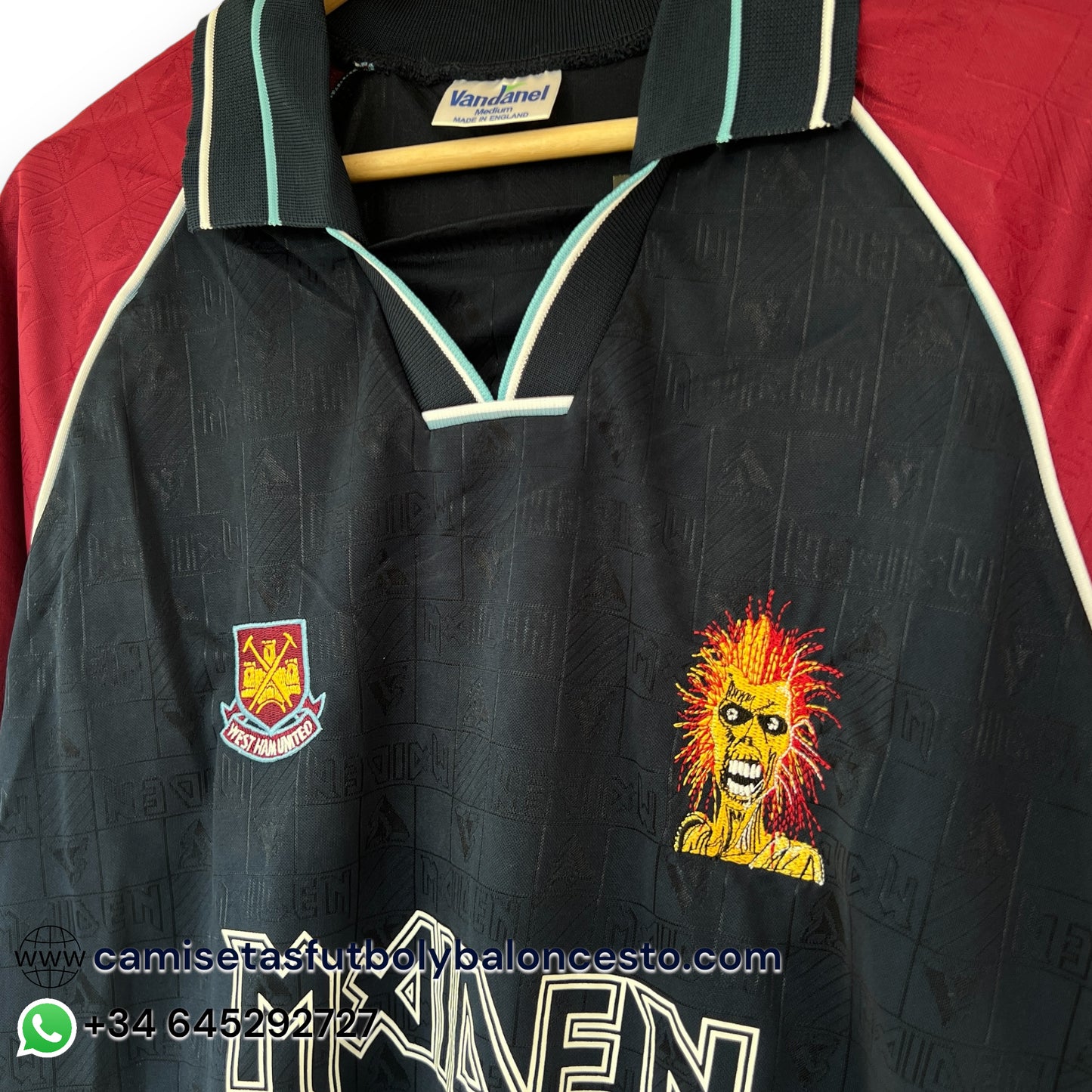 Camiseta West Ham 1999 Local