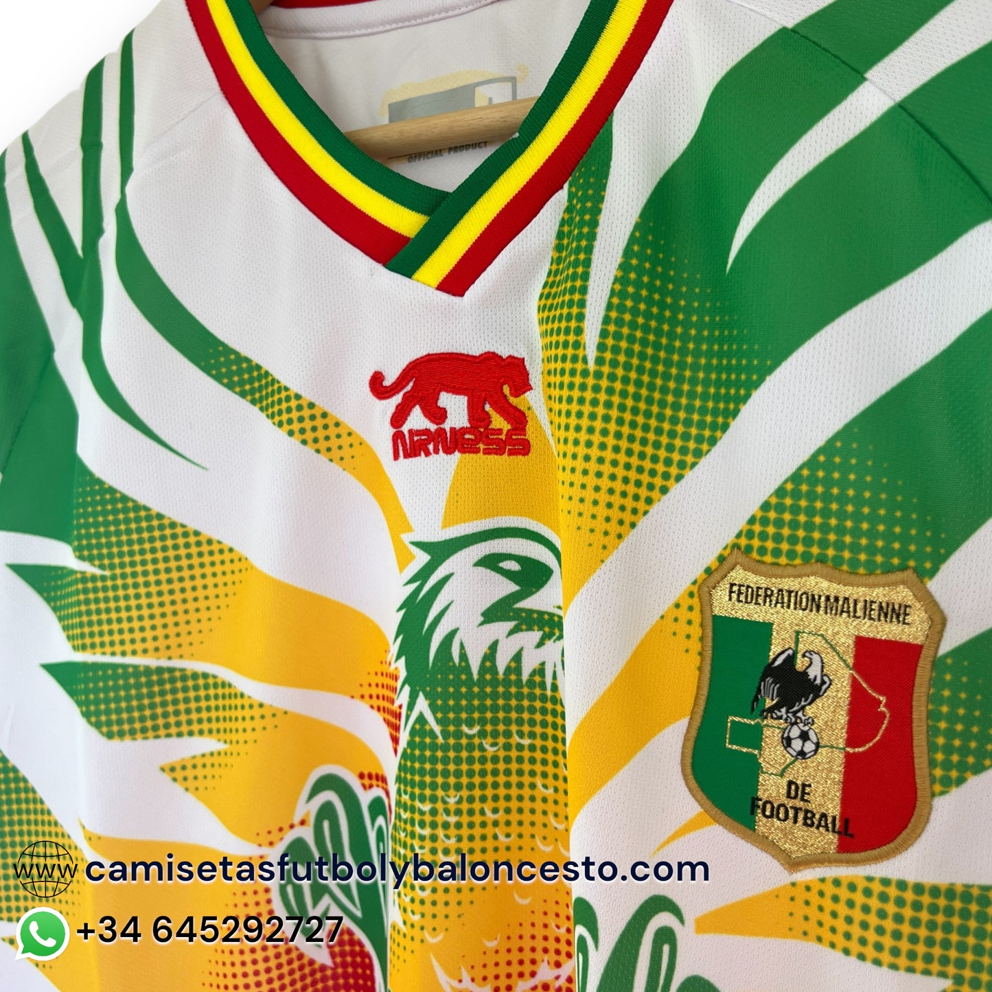 Camiseta Mali copa de Africa 2023-2024 Local