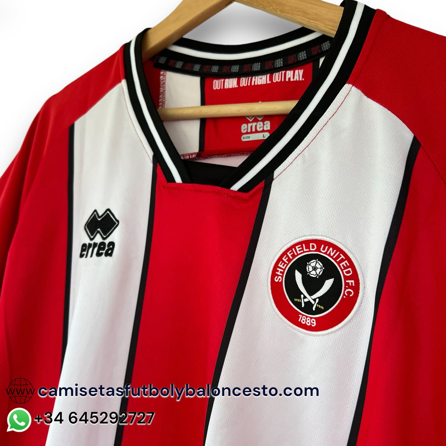 Camiseta Sheffield United 2023-2024 Local