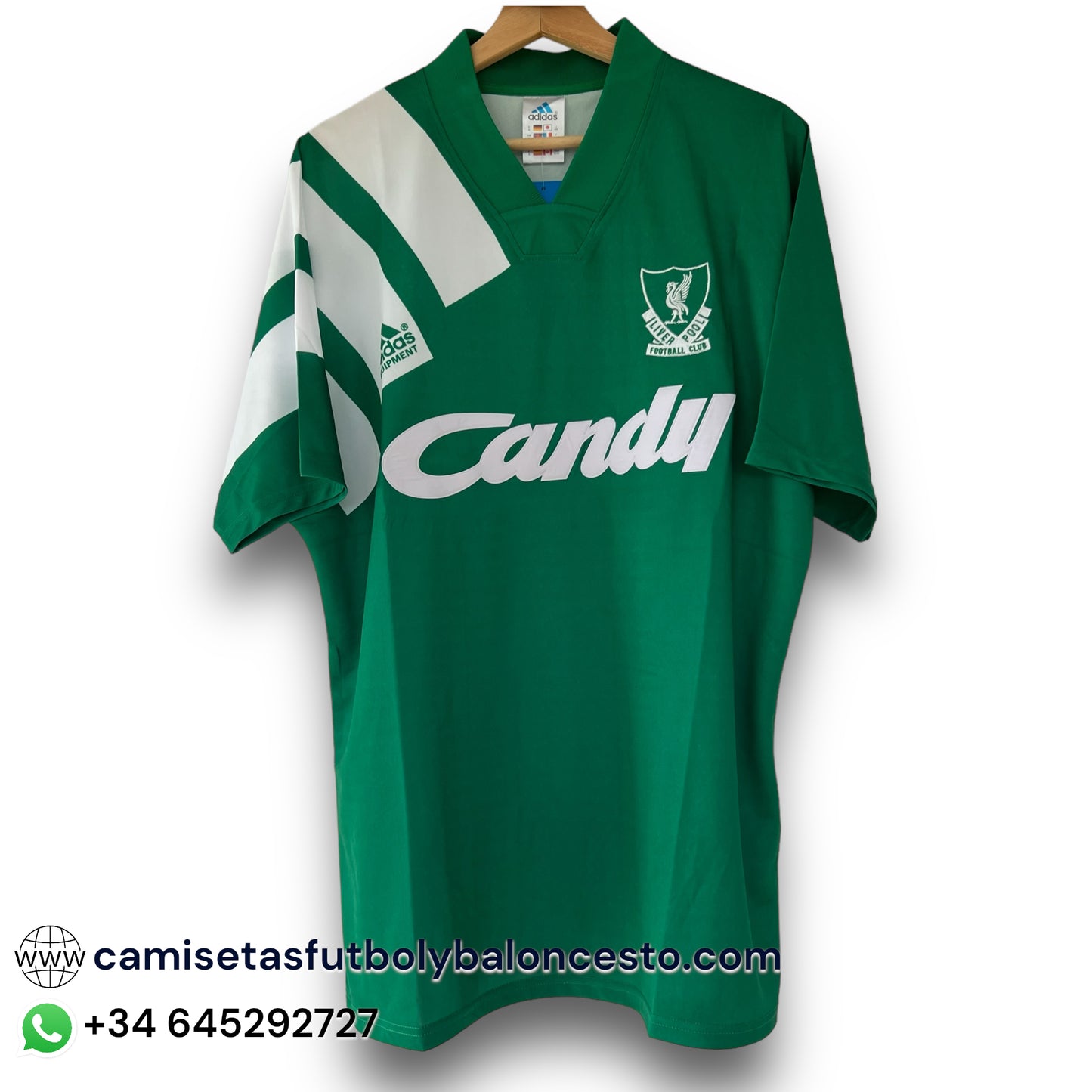 Camiseta Liverpool 1991-1992 Visitante