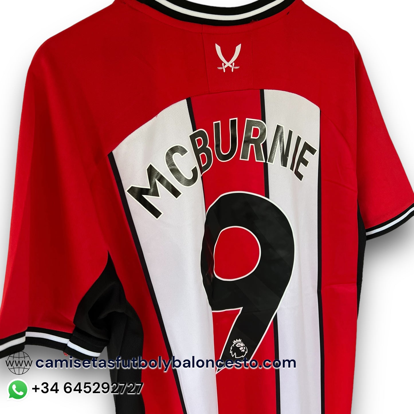 Camiseta Sheffield United 2023-2024 Local