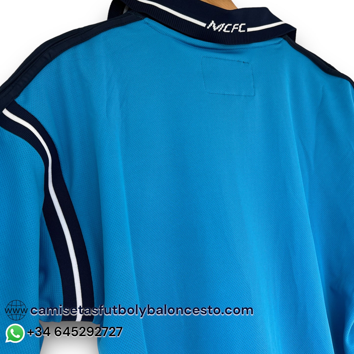 Camiseta Manchester City 2001-2002 Local