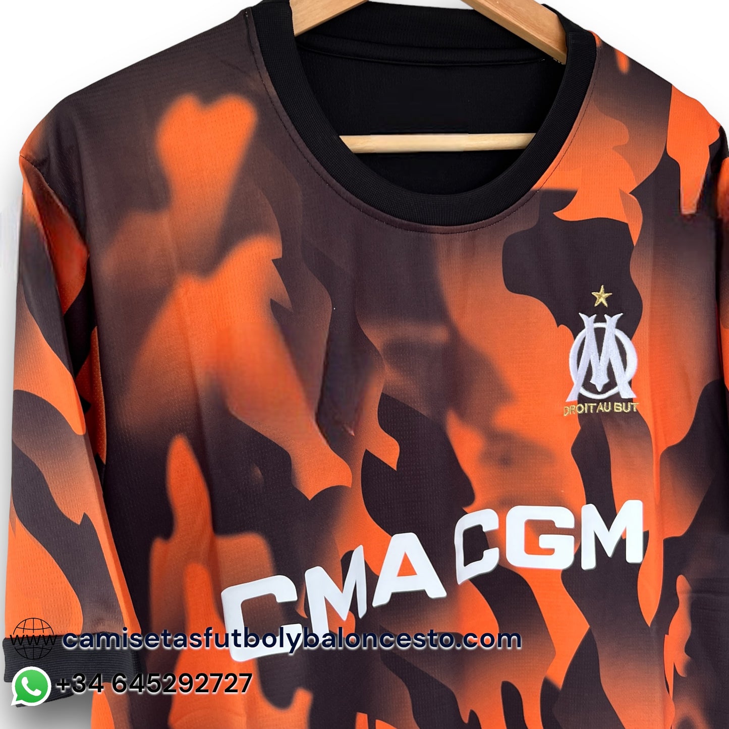 Camiseta Olympique Marsella 2023-2024 Alternativa