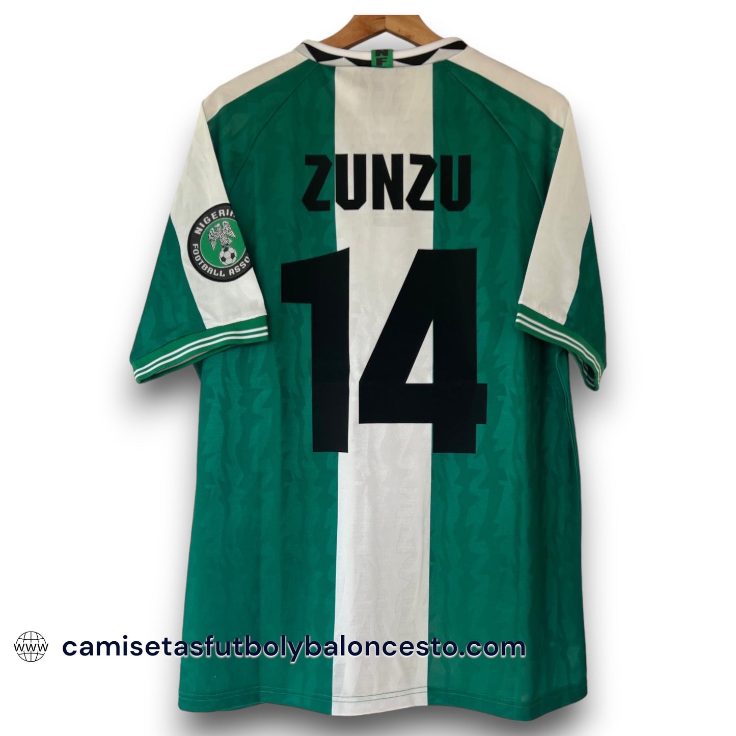 Camiseta Nigeria 1996 Local