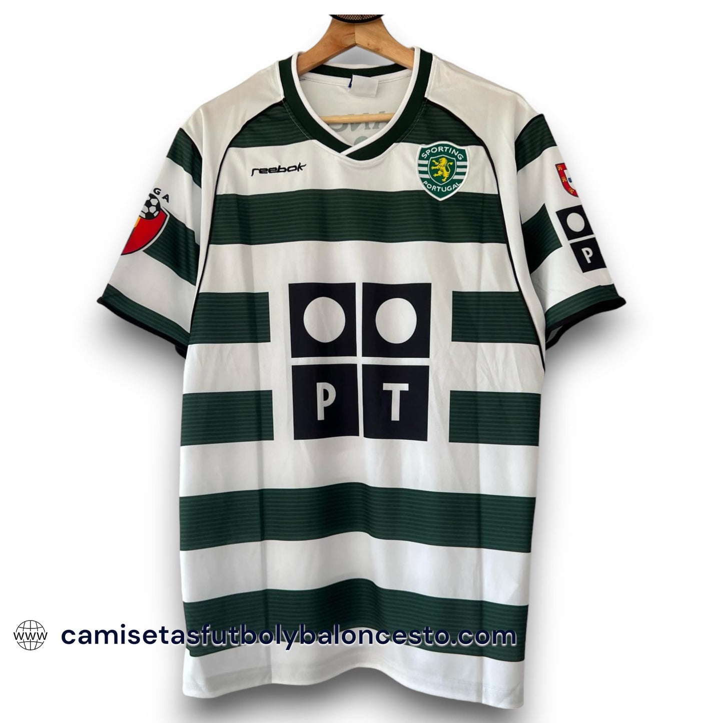 Camiseta Sporting de Lisboa 2001-2003 Local