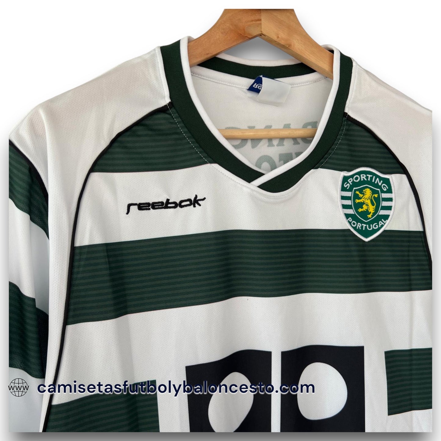 Camiseta Sporting de Lisboa 2001-2003 Local