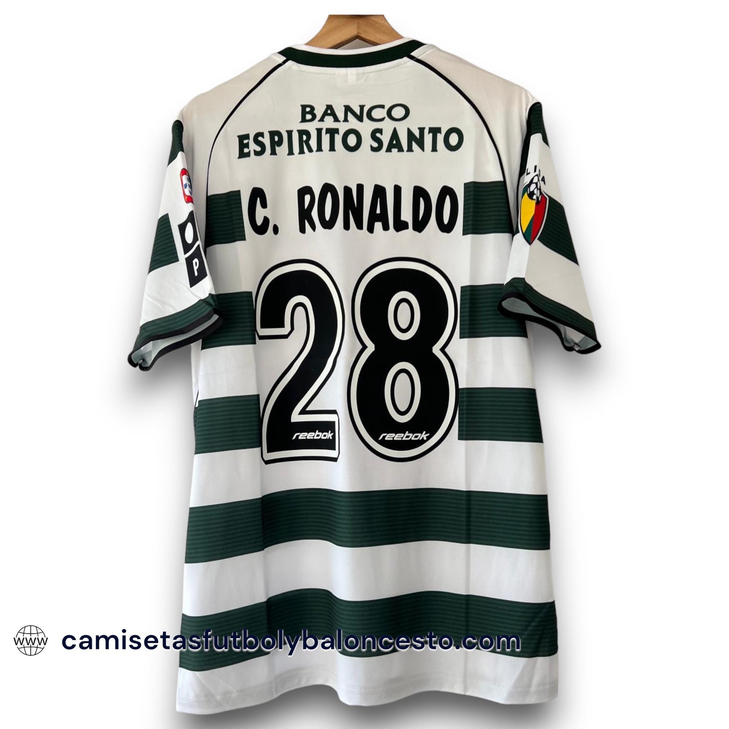 Camiseta Sporting de Lisboa 2001-2003 Local