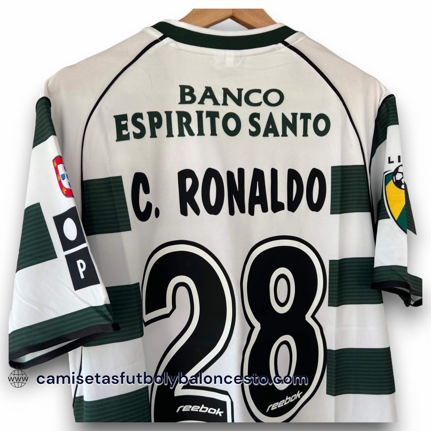 Camiseta Sporting de Lisboa 2001-2003 Local