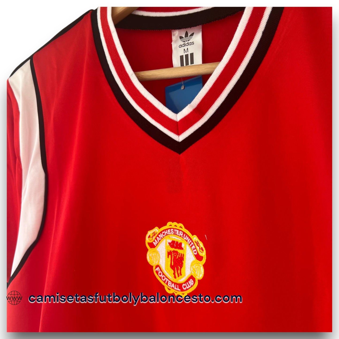 Camiseta Manchester United 1985-1986 Local