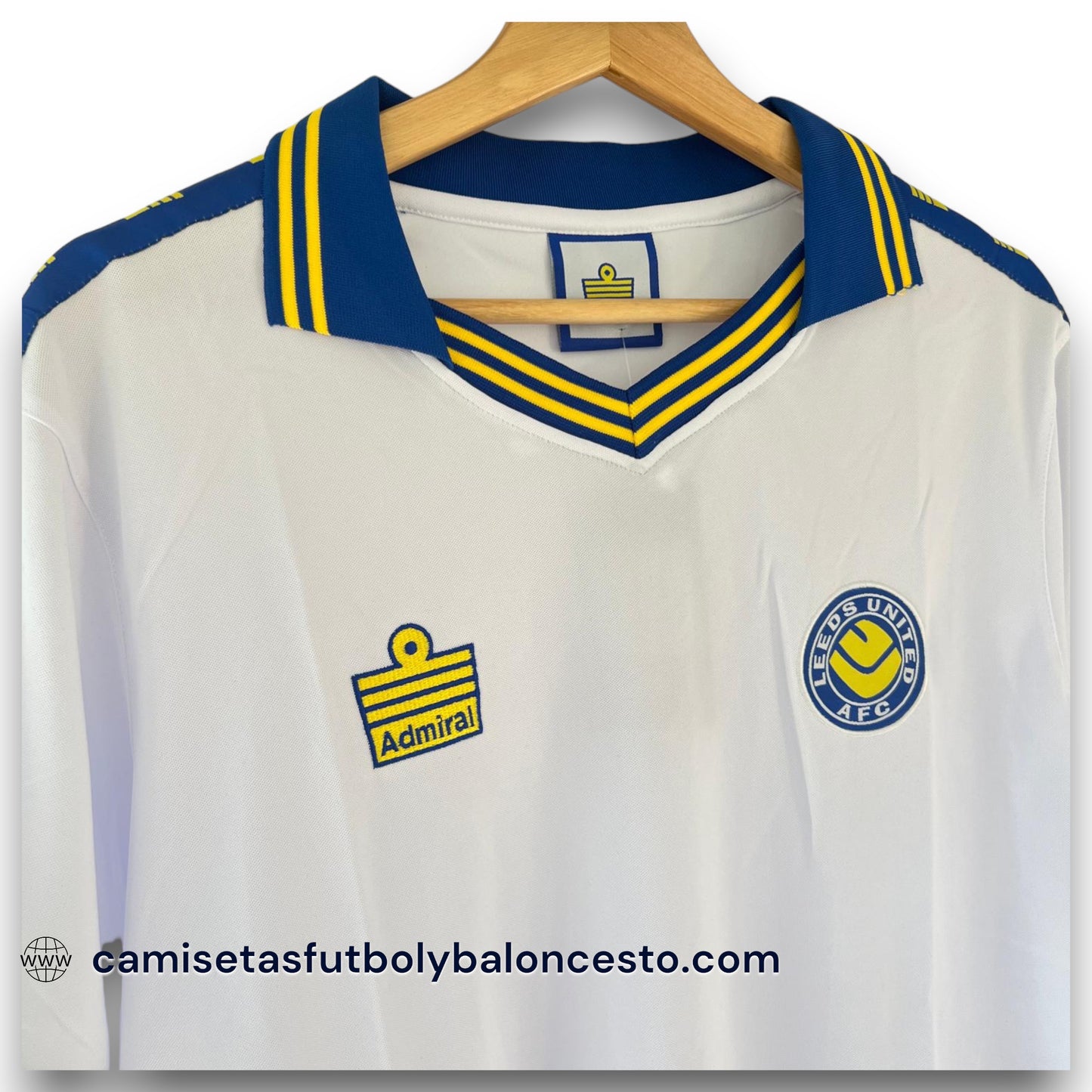 Camiseta Leeds United 1980-1981 Local