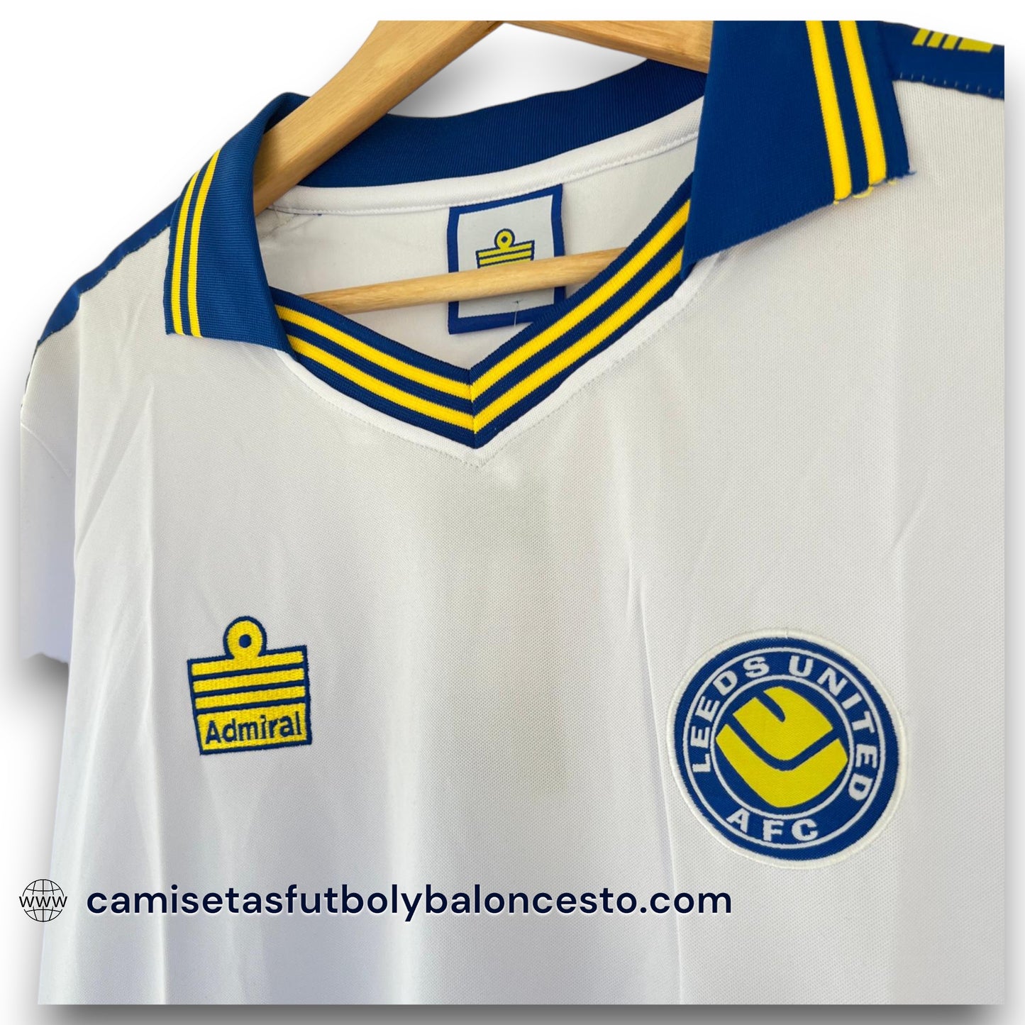 Camiseta Leeds United 1980-1981 Local