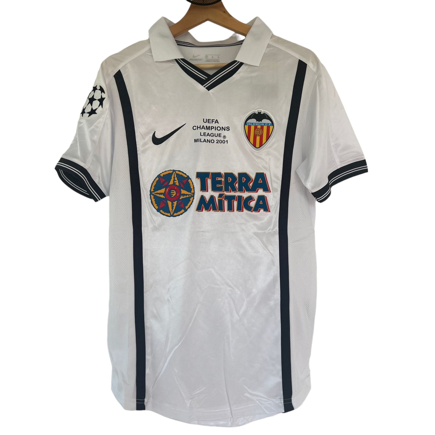 Camiseta Valencia CF 2000-2001 Local Final Champions