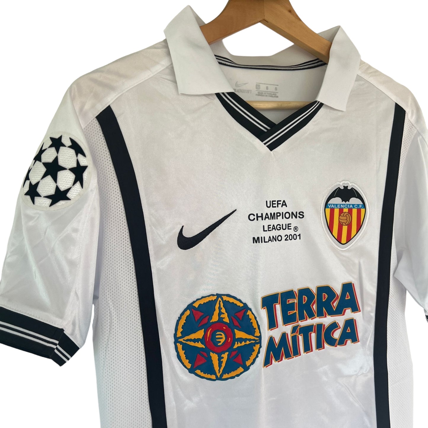 Camiseta Valencia CF 2000-2001 Local Final Champions