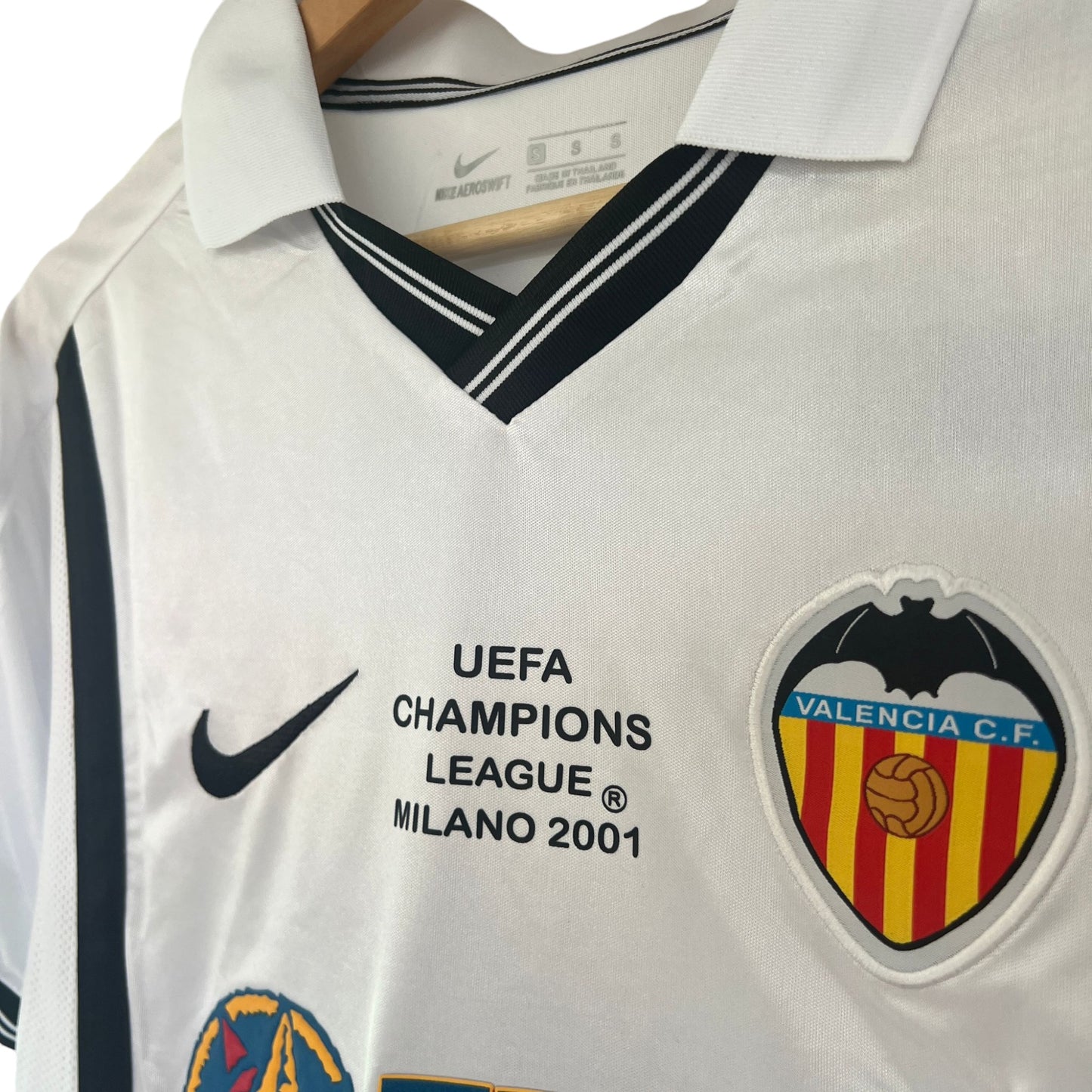 Camiseta Valencia CF 2000-2001 Local Final Champions