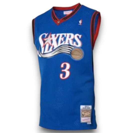 Camiseta Philadelphia 76ers Allen Iverson - Mitchell & Ness Blue