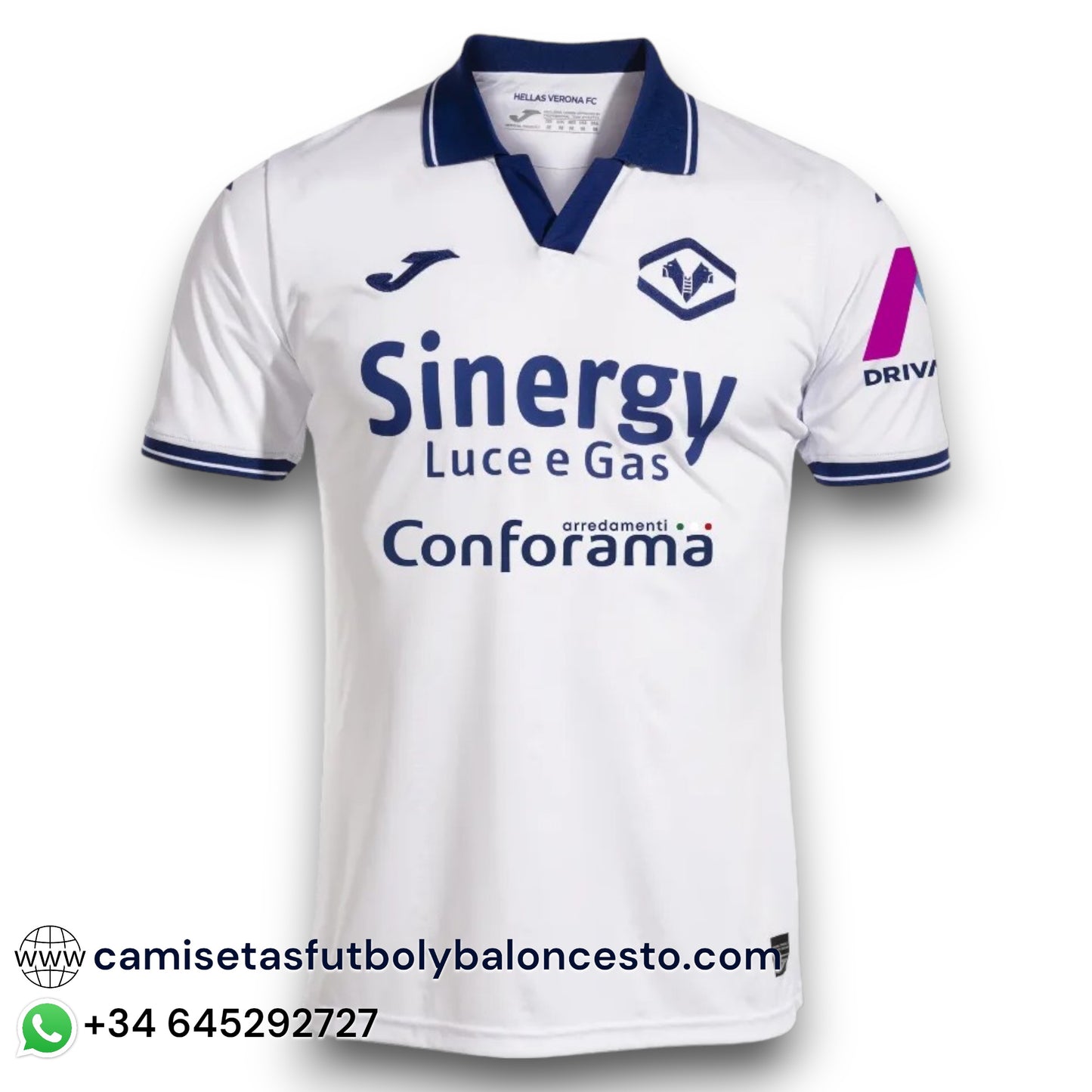 Camiseta Hellas Verona 2023-2024 Alternativa