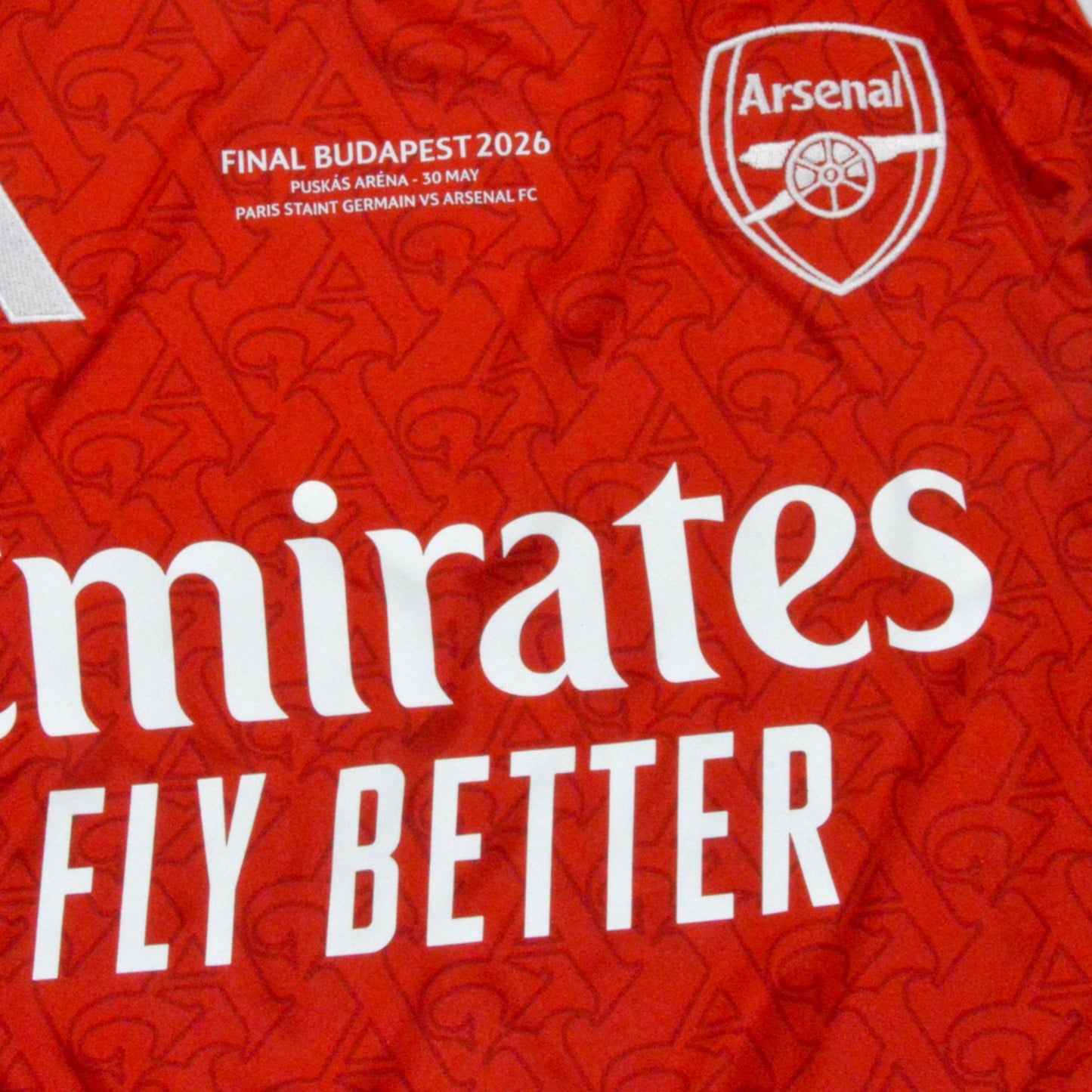 Camiseta Arsenal 2025-2026 Local Final UCL