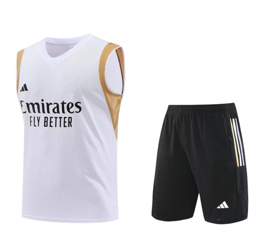 Conjunto Real Madrid  2023-2024 Local - Tirantes - Entrenamiento