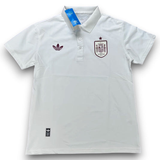 Polo España 2026-2027 Blanco Entrenamiento