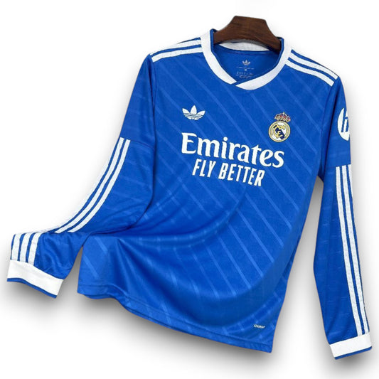Camiseta Real Madrid 2025-2026 Visitante Manga Larga