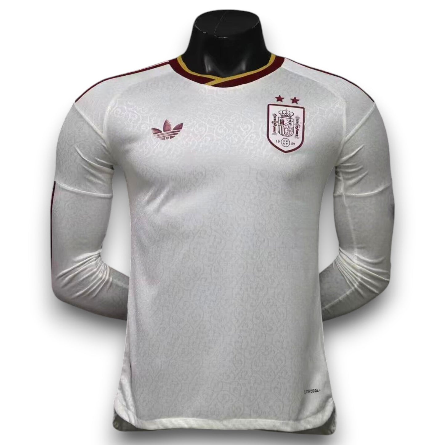 Camiseta España 26-27 Visitante Manga Larga Dos Estrellas - Version Pro Player