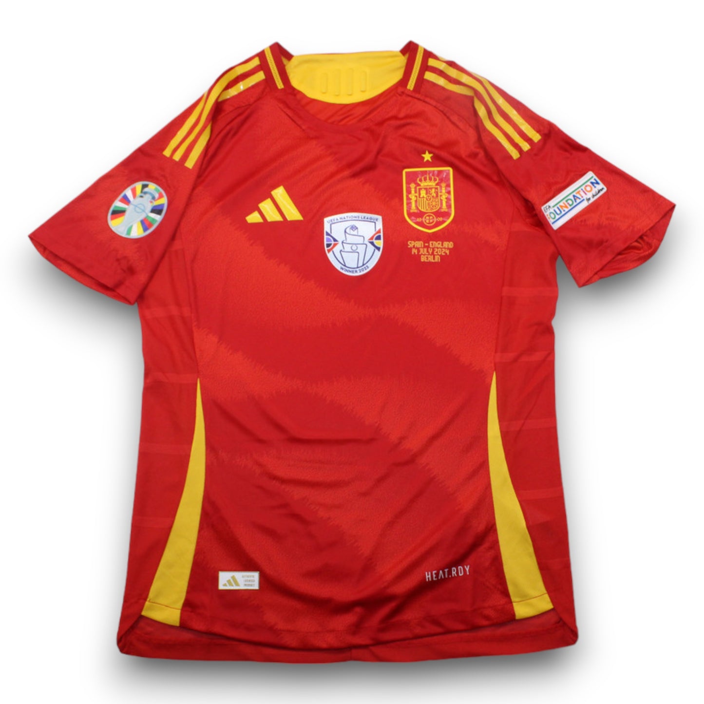 Camiseta España 2024-2025 Local Final Eurocopa - Version Pro Player