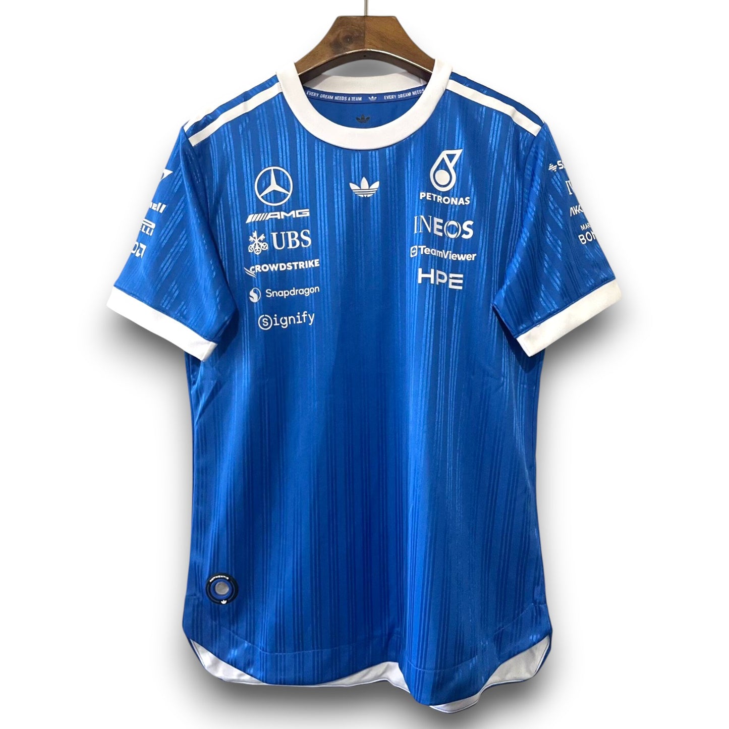 Camiseta Equipo Mercedes 2026 Blue