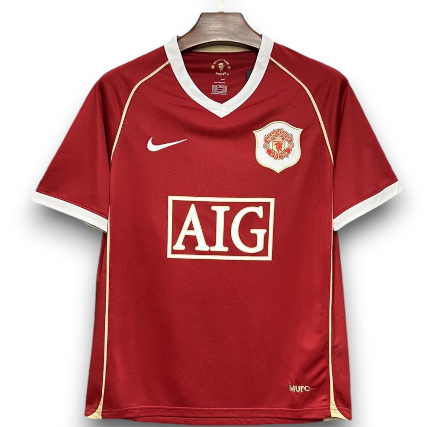 Camiseta Manchester United 2006-2007 Local