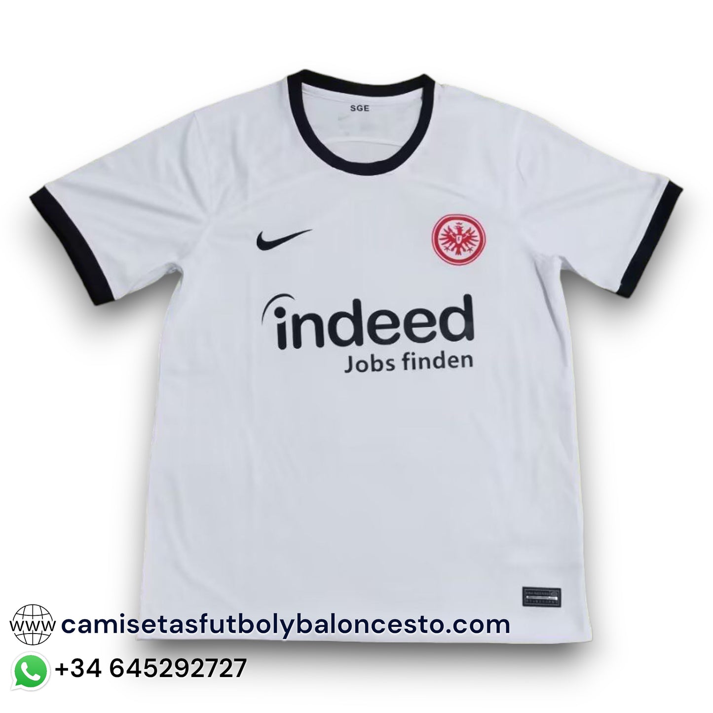 Camiseta Eintracht Frankfurt 2023-2024 Alternativa