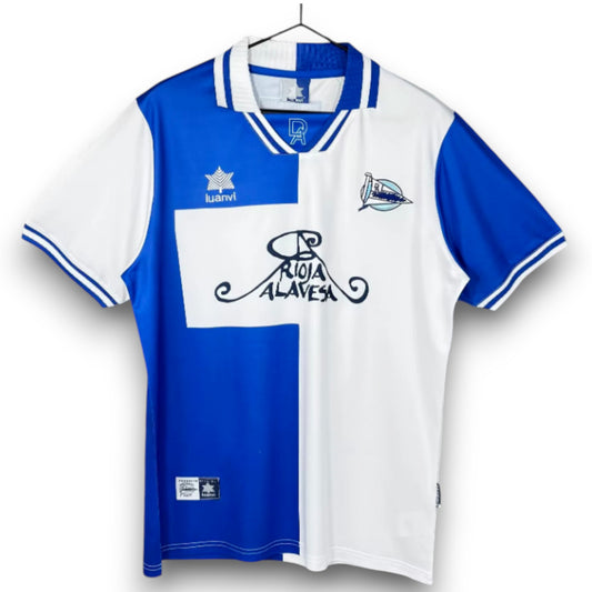 Camiseta Alavés 2000-2001 Local UEFA
