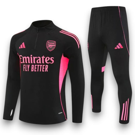 Chándal Arsenal 2025-2026 - Entrenamiento Black Pink