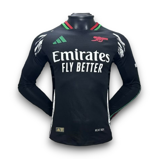 Camiseta Arsenal 2024-2025 Visitante Manga Larga - Version Pro Player