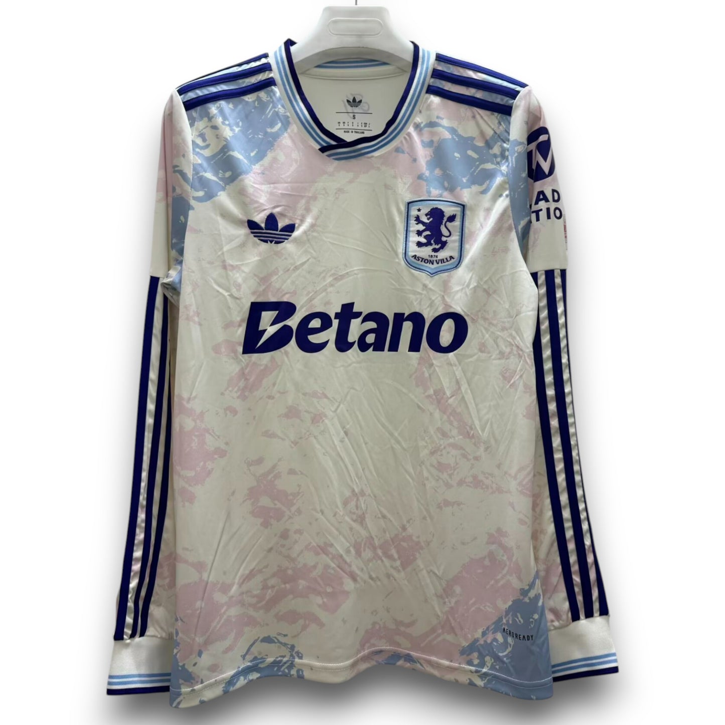 Camiseta Aston Villa 2025-2026 Alternativa Manga Larga