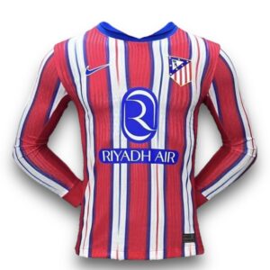 Camiseta Atletico de Madrid 2024-2025 Local Manga Larga - Version Pro Player
