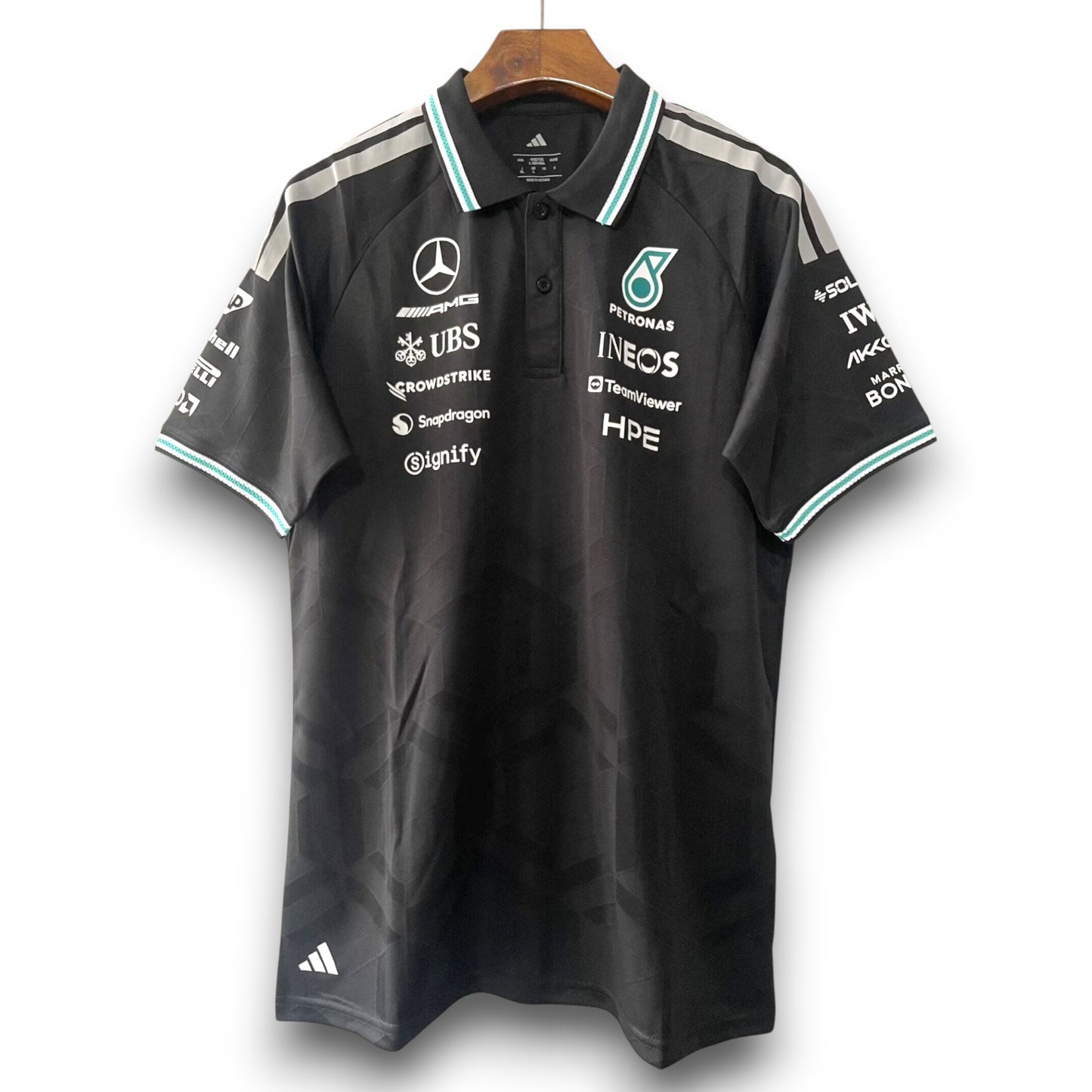 Polo equipo Mercedes 2026-2027 Black