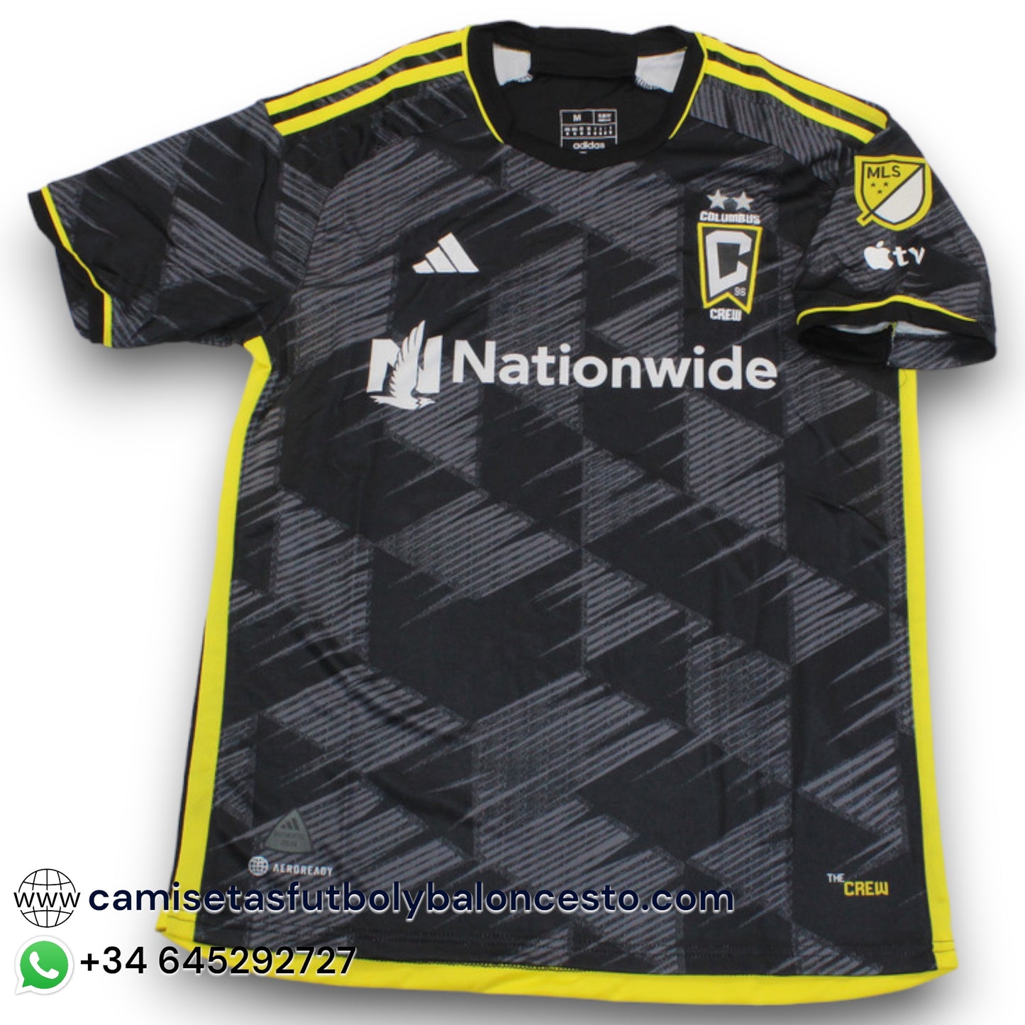 Camiseta Columbus Crew 2023/2024 Visitante