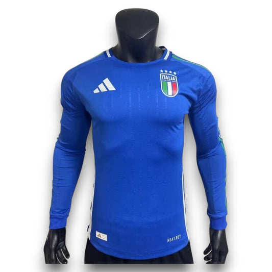 Camiseta Italia 2024-2025 Local Manga Larga - Version Pro Player