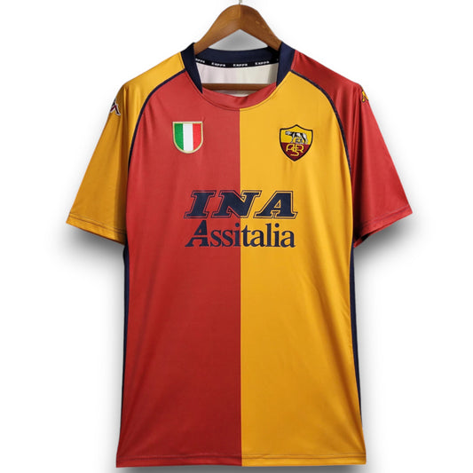 Camiseta AS Roma 2001-2002 Local
