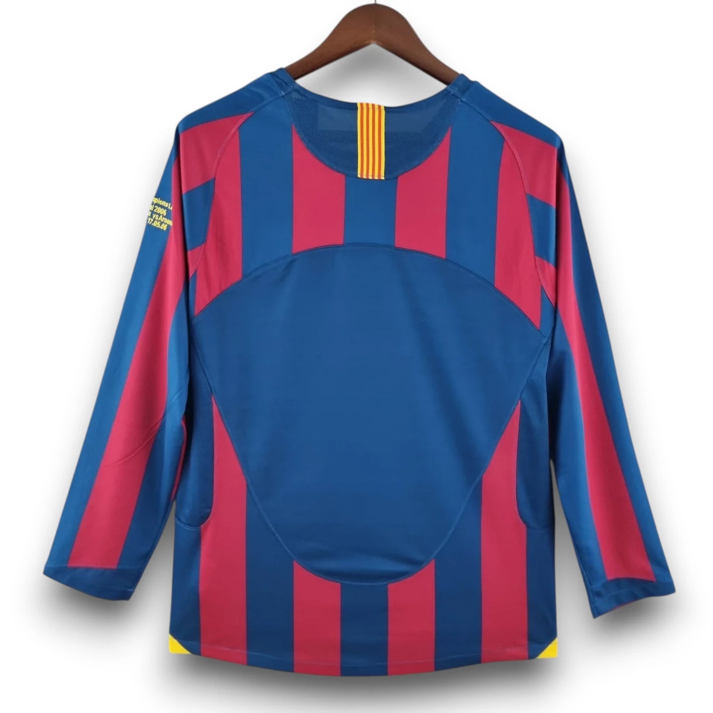 Camiseta Barcelona 2005-2006 Local Manga Larga
