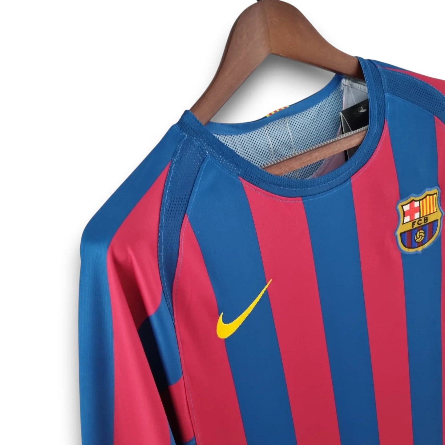 Camiseta Barcelona 2005-2006 Local Manga Larga