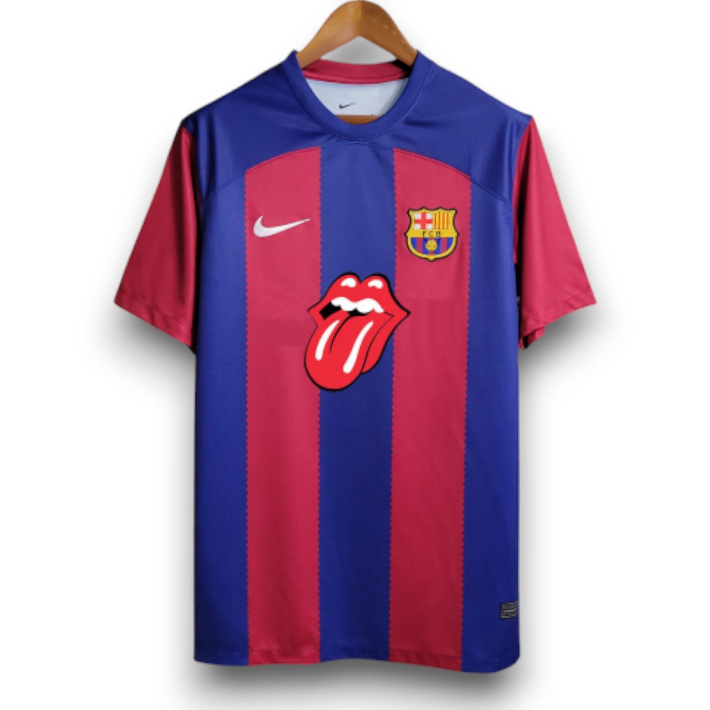 Camiseta Barcelona x Rolling Stones 2023-2024 Local