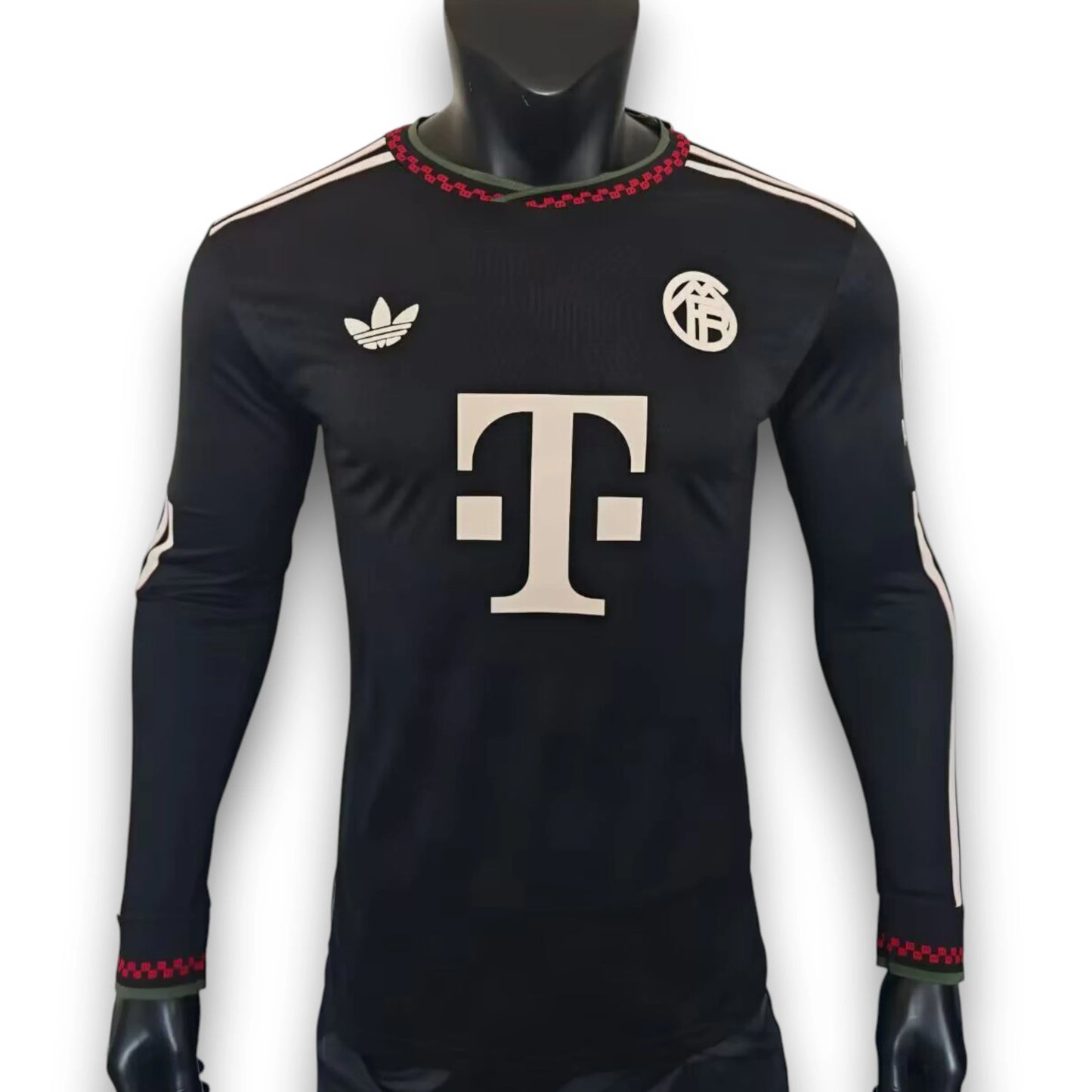 Camiseta Bayern Múnich 2025-2026 Alternativa Manga Larga - Version Pro Player