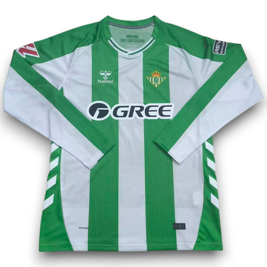 Camiseta Real Betis 2025-2026 Local Manga Larga