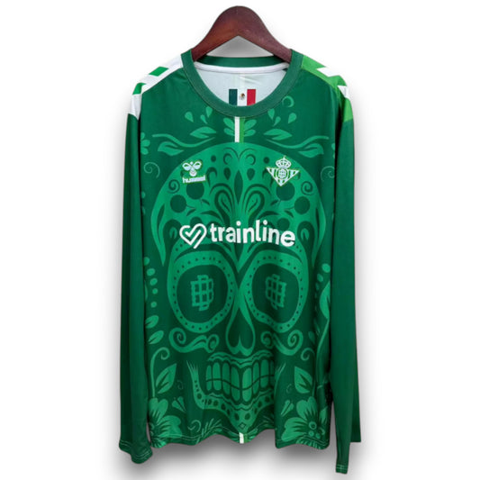 Camiseta Real Betis 2025-2026 Halloween Manga Larga