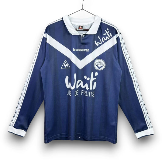 Camiseta Bordeaux 1997-1998 Local Manga Larga
