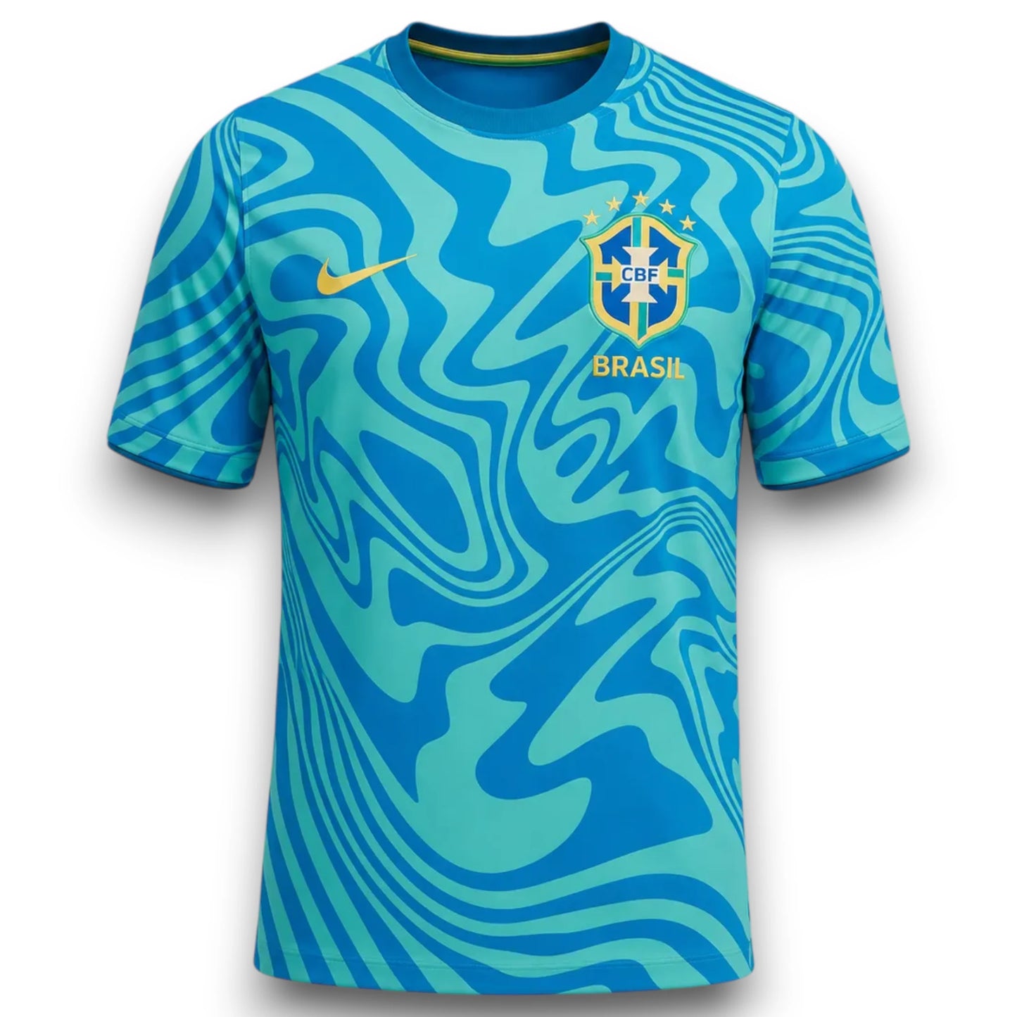 Camiseta Brasil 2026 Prepartido
