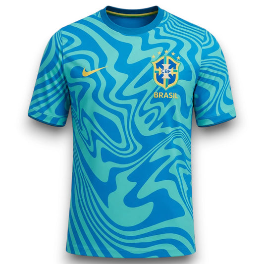 Camiseta Brasil 2026 Prepartido